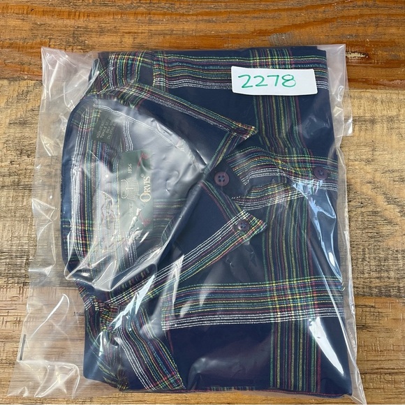 ORVIS Men’s Multi Colored Plaid Short Sleeve Button Down Shirt Cotton Size M - Picture 8 of 8